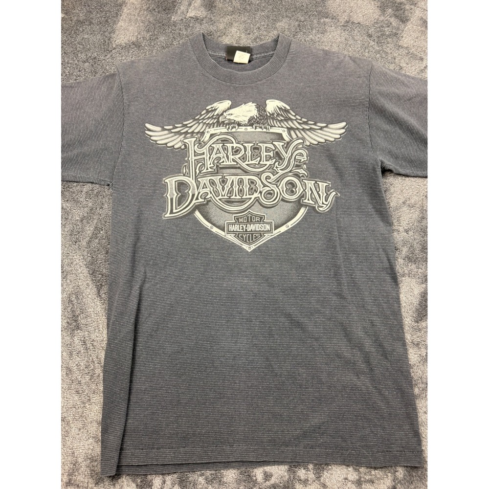 Vintage Harley Davidson Eagle Graphic T-Shirt Mens Medium Single Stitch USA Made